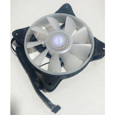 Shaking Tanks Moisture-Proof Fan 1-Pack 12V DC High Airflow Computer Cooling Fan 1200RPM
