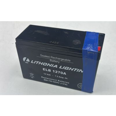Lithonia Lighting ELB 12-Volt 7 Amp Replacement Battery