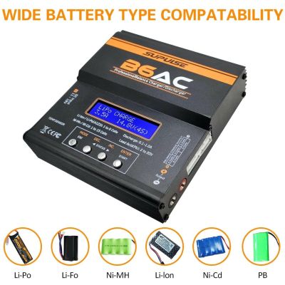 SUPULSE B6 RC Battery Balance Charger 1-6S ACDC LiPo / NiMh / NiCD Charger Discharger