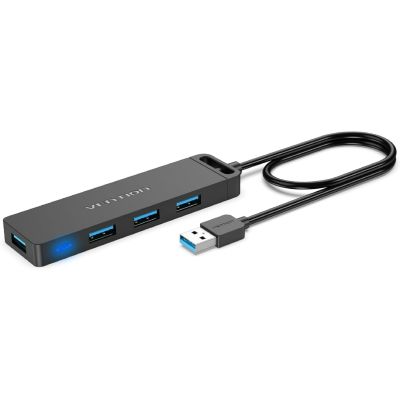 VENTION 4-Port USB 3.0 Hub Ultra-Slim USB Splitter