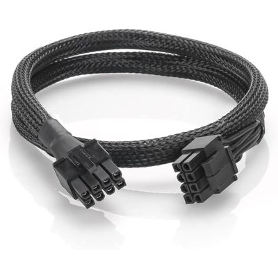 CPU Braided PSU Cable 8Pin to 4+4Pin P4 ATX 12V