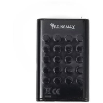 BRIKSMAX Block Type Large Battery Box for DIY Lego/Moc Lighting (AAA Battery)