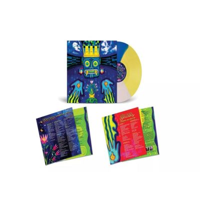 Santana Blessings And Miracles - Exclusive White, Blue and Yellow LP