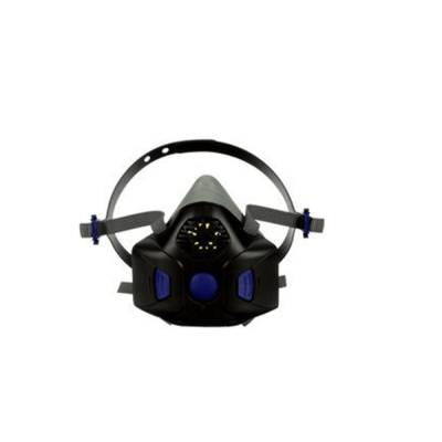 3M Secure Click Half Facepiece Reusable Respirator with Speaking Diaphragm HF-801SD - Small 