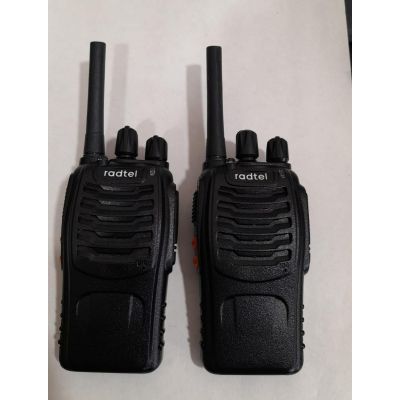 Radtel RT88 Radtel RT88 Rechargeable FRS Walkie Talkies Long Range Handheld License-Free Two Way Radio 2 pack (No Battery) 