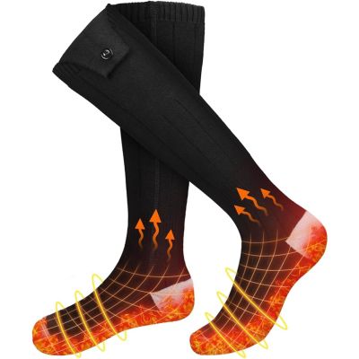 Rechargeable Heated Socks - 4000mAh battery 