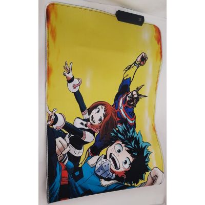 JZL-001- Anime Soft Cloth RGB mouse Pad 