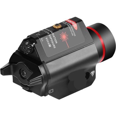 Tactical Flashlight 600 Lumens Weaponlight with Red Beam and White LED