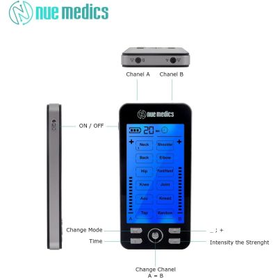 NueMedics TENS24 Rechargeable Tens 24 Muscle Stimulator(Controller only)