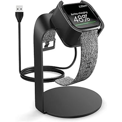 Portable Magnetic Charging Dock Station Replacement USB Charger Cable Cord -Black 