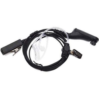 Surveillance 2 Way Radio Earpiece Acoustic Coil Ear Tube Headset 