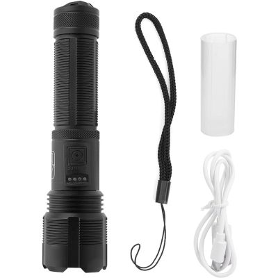 XHP50 Flashlight-800-1000LM Handheld USB Charging Flashlight