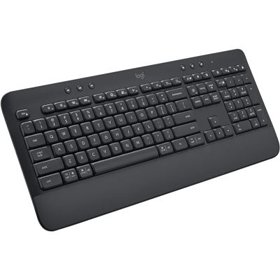 Logitech Signature K650 Comfort Full-Size Wireless Keyboard with Wrist Rest (NO RECEIVER)