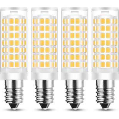 LAOYEBAOHE E12 LED Cooker Hood Bulbs European Base Light Warm White/ 4-Pack