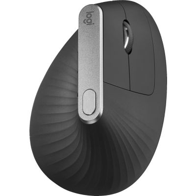 Logitech - MX Vertical Wireless Optical Mouse - Graphite
