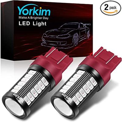 Yorkim  ‎3081-7440 Led Bulb Bright Red Lights-pack of 2