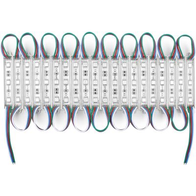 200Pcs/600LEDs Storefront Lights DC 12V 5050 RGB SMD 3 LED Multicolor