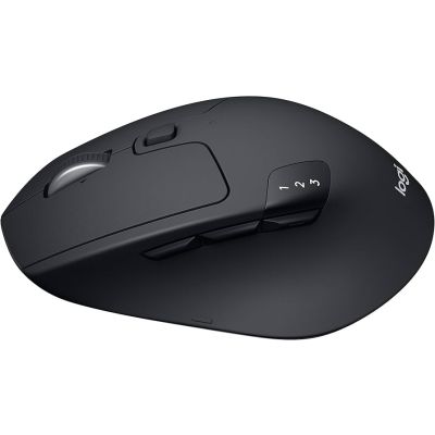 Logitech M720 Triathlon Wireless Optical Mouse Black 