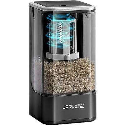 JARLINK ‎OP042D- Electric Pencil Sharpener- Auto Stop AC Adapter Operated Sharpener for No.2/Colored Pencils(6-8mm)