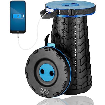 Maliven MO-003  Portable Telescopic Stool with Mobile Charger 4400mAh