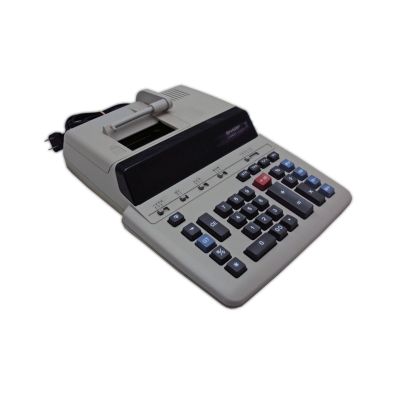 Sharp 12-Digit Print Calculator Desktop Size Adding Machine - VX-2652H