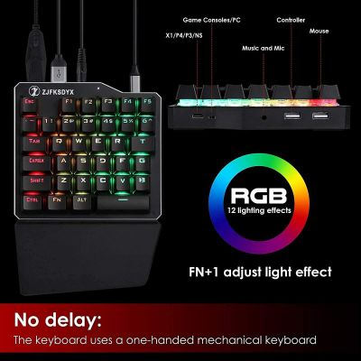 ZJFKSDYX C91MAXPro Gaming Keyboard ONLY