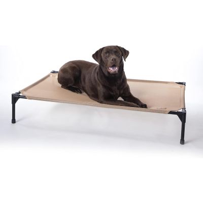 K&H All Season All Weather Dog Cot - Large - Tan