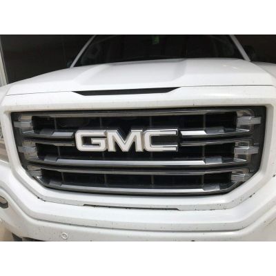 OFFROAD - Emblem Overlay Decals fits GMC Sierra 2018 - 2021 | Front & Rear - White