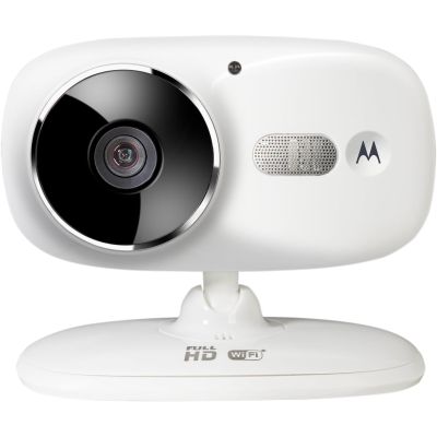 Motorola FOCUS86 Wi-Fi HD Home Video Camera with Digital Zoom (White