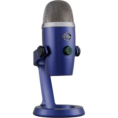 Blue Yeti Nano Premium USB Microphone for PC & Mac Computers - Blue