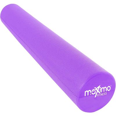 Maximo Fitness Foam Roller - High Density Exercise Roller - Purple