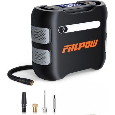 Fiilpow A6 Pro Tire Inflator Max 150 PSI 12V DC Portable Air Compressor