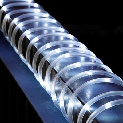 DONGPAI LED Rope Lights- Battery Operated Waterproof Tube Lights 16.4Ft 50 LEDs 