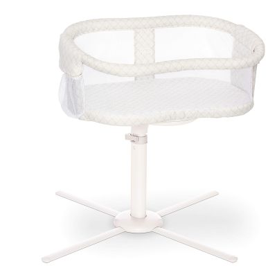 HALO BassiNest Swivel Sleeper Baby Bassinet Essentia Series Nautical Net