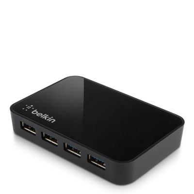 Belkin USB 3.0 Hub with 4 USB Ports - SuperSpeed USB Charging Station