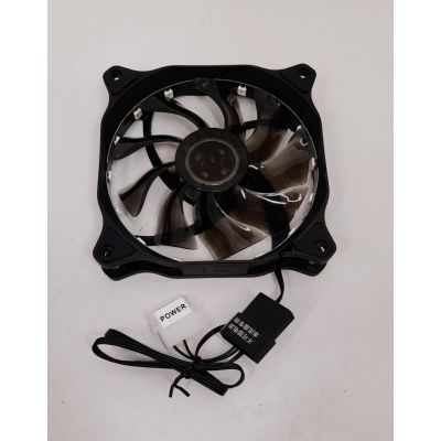 Pano-Mounts 12025SRGB  Moisture-Proof Fan 1-Pack 12V DC High Airflow Computer Cooling Fan 1200RPM