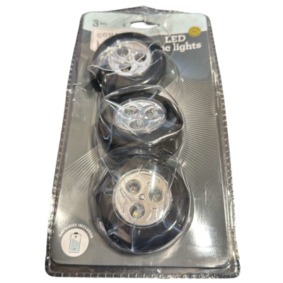 Complete Home LED Disc Lights - 3 Pack