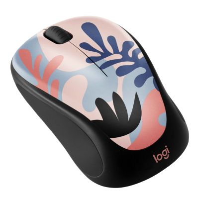 Logitech Design Collection Wireless Mouse M317C - Coral Reef  (No Receiver)