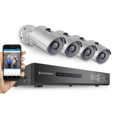 Amcrest HD 1.3-Megapixel (1280 x 960P) 8Ch Network POE Video Security System 