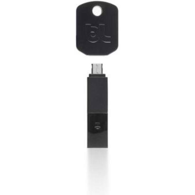 BlueLounge KI-MC-WH Kii Micro USB Key Chain - Black