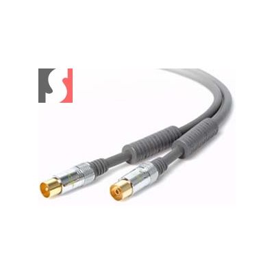 Techlink Wires CR 68 Series Coaxial 1.5m Coax Plug to Coax Socket