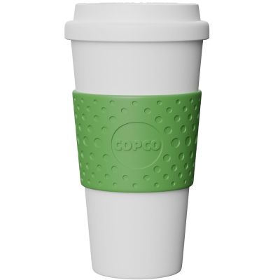 Copco Acadia 16 oz Reusable To-Go BPA-Free Insulated Coffee Cup - Green
