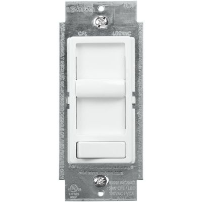 Leviton LEV-6674 CFL/LED or Incandescent Dimmer Switch - Single Pole/3-Way