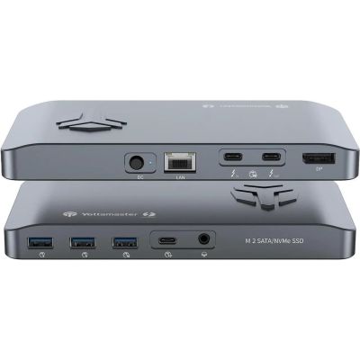 Yottamaster Thunderbolt 3 Dock with Dual M.2 Slot-2800MB/s