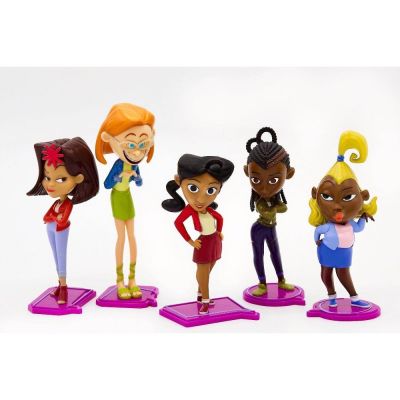 The Proud Family Louder and Prouder Penny & Crew 5 Mini Figurines Disney Store