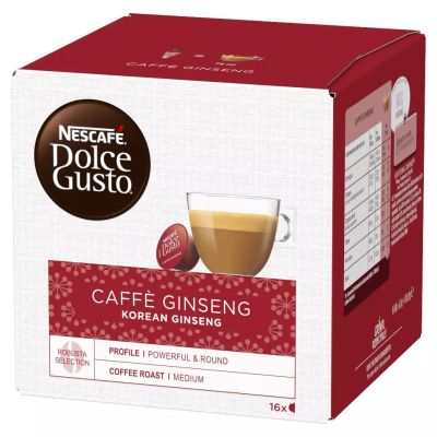 Nescafe Dolce Gusto Original Ginseng Korean Espresso Capsules - 16 Count