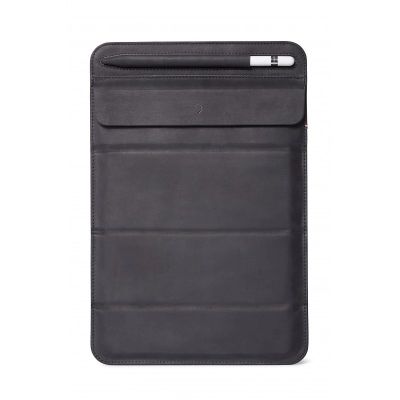 DECODED Leather Foldable Sleeve  - iPad 10.5 - Black
