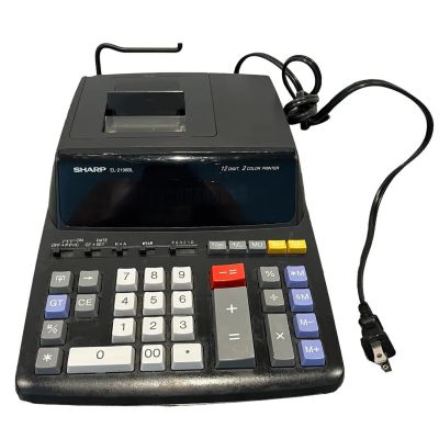 Sharp EL-2196BL Standard Function Calculator - Black