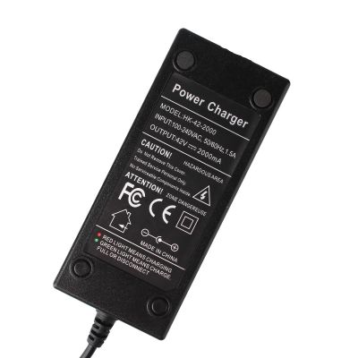 HMB 42V 2A Fast Charger 3-Prong Inline Connector for Pocket Mod Sports Mod and Dirt Quad Scooter