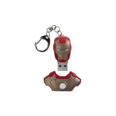 Iron Man 3 460758RS 8GB USB Flash Drive Keychain
